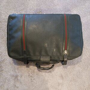 Gucci GG monogram luggage full zip suitcase